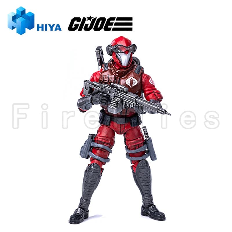 1/18 HIYA 4inch Action Figure Exquisite Mini Series G.I.Joe Crimson Viper Anime Model Toy