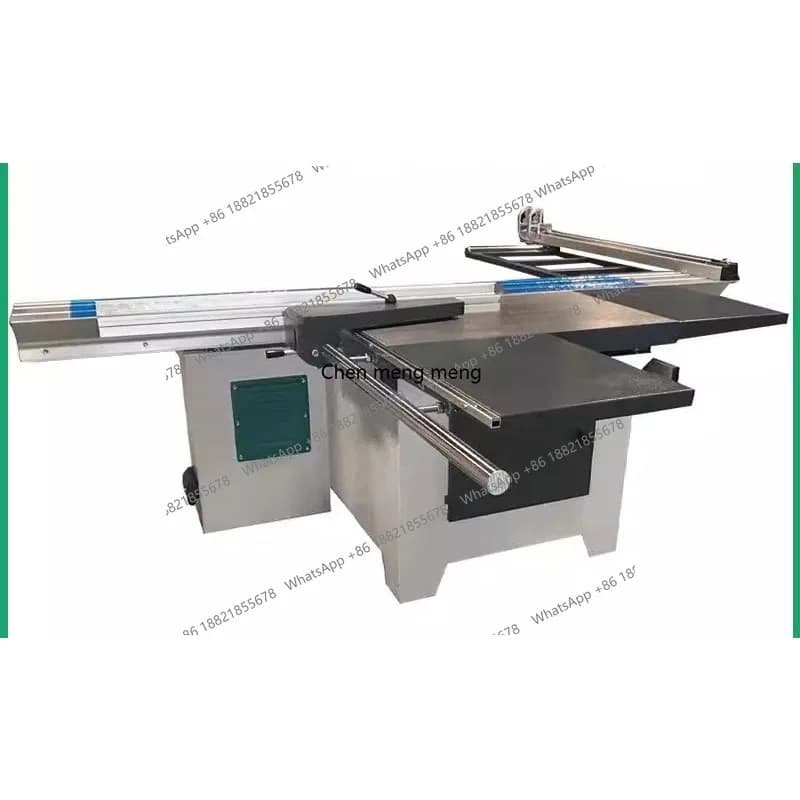 45 degree precision cutter, saw plate, 90 degree push table, woodworking, acrylic saw