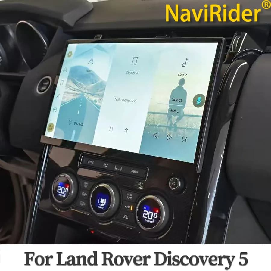 Car Multimedia Video Player For Land Rover Discovery 5 2013-2020 4G 13Inch Navirider Android 15 DSP GPS Navi Carplay Heand Unit