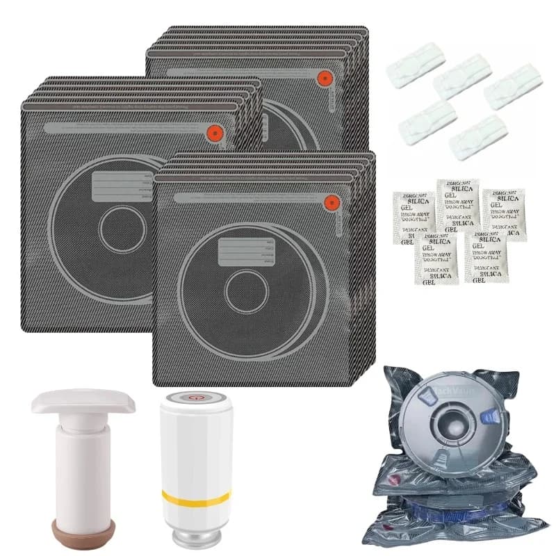 Upgraded Black 3D Printer Filament Vacuum Storage Bag Kit With Valve PLA ABS PETG Light-Proof Moisture-Proof Sealed Keep Dry