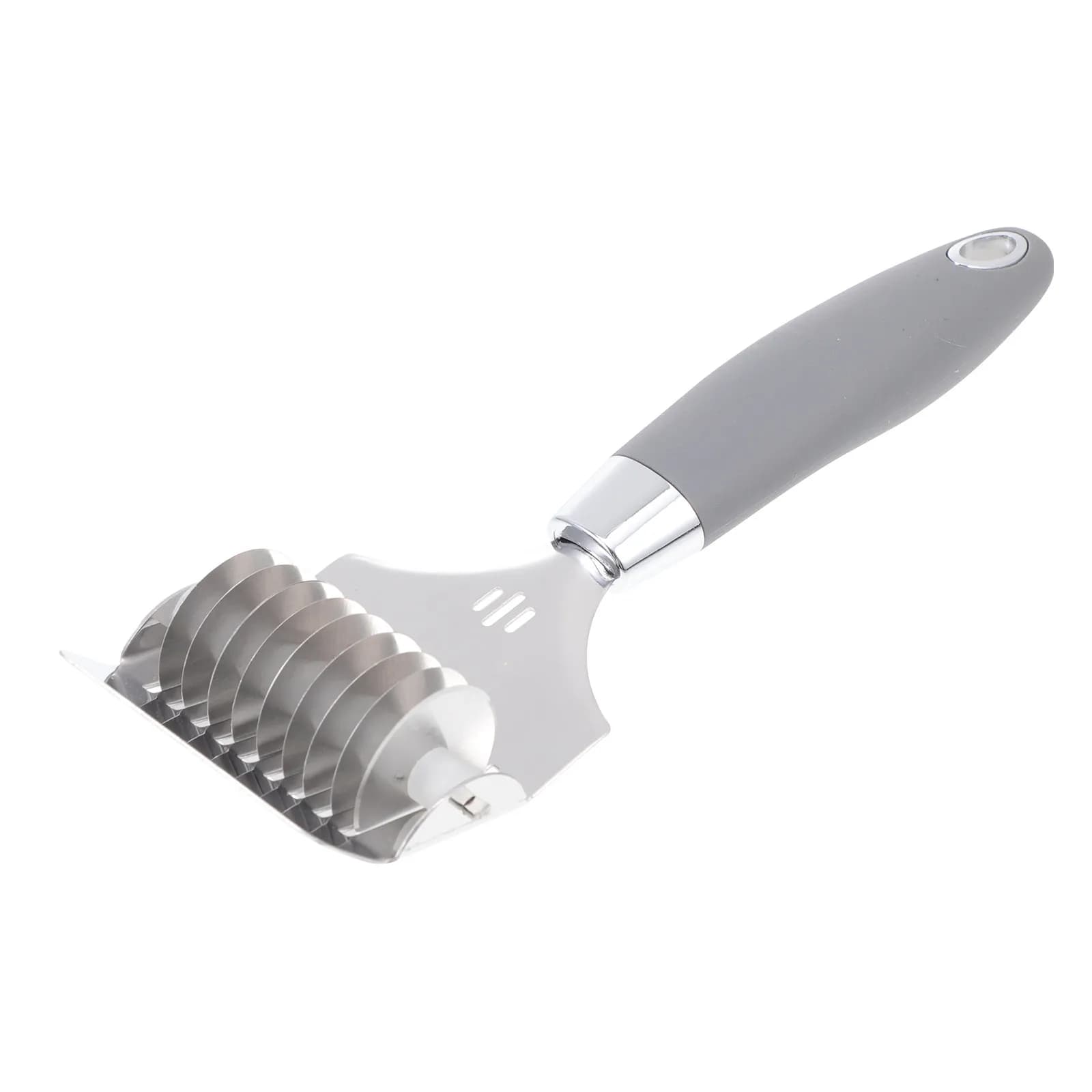 1Pcs Stainless Steel Noodle Cutter Multi-Wheel Roller Design Ergonomic Handle Time-Saving Kitchen Tool for Restaurant and Home