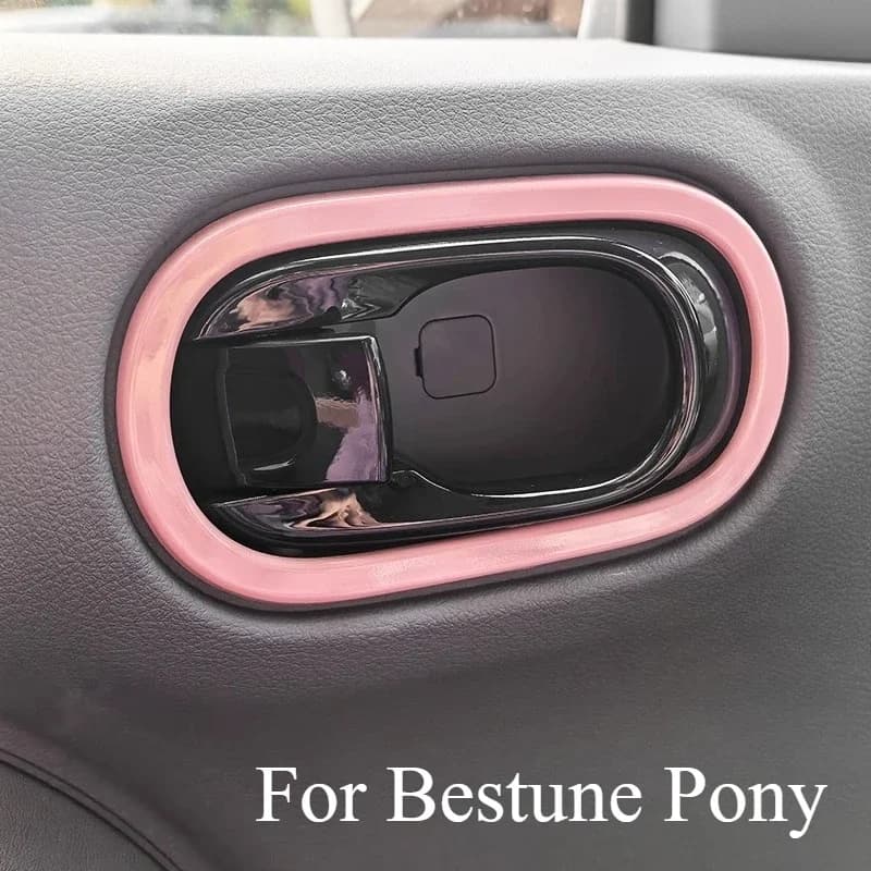 Per Bestune Pony Maniglia interna per porta Cambia colore Maniglia interna per porta Adesivo decorativo Adesivo decorativo modificato antigraffio
