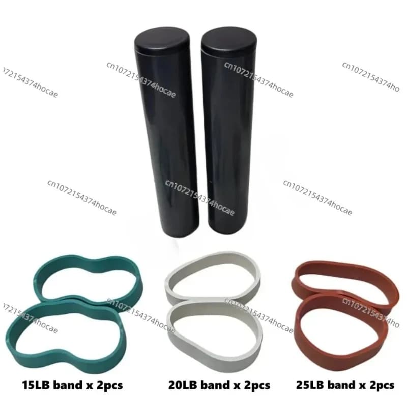 500 articles Training for the upper part of the body Gym at home with 6-piece strength bands Portable Plastic Exercise Equipment