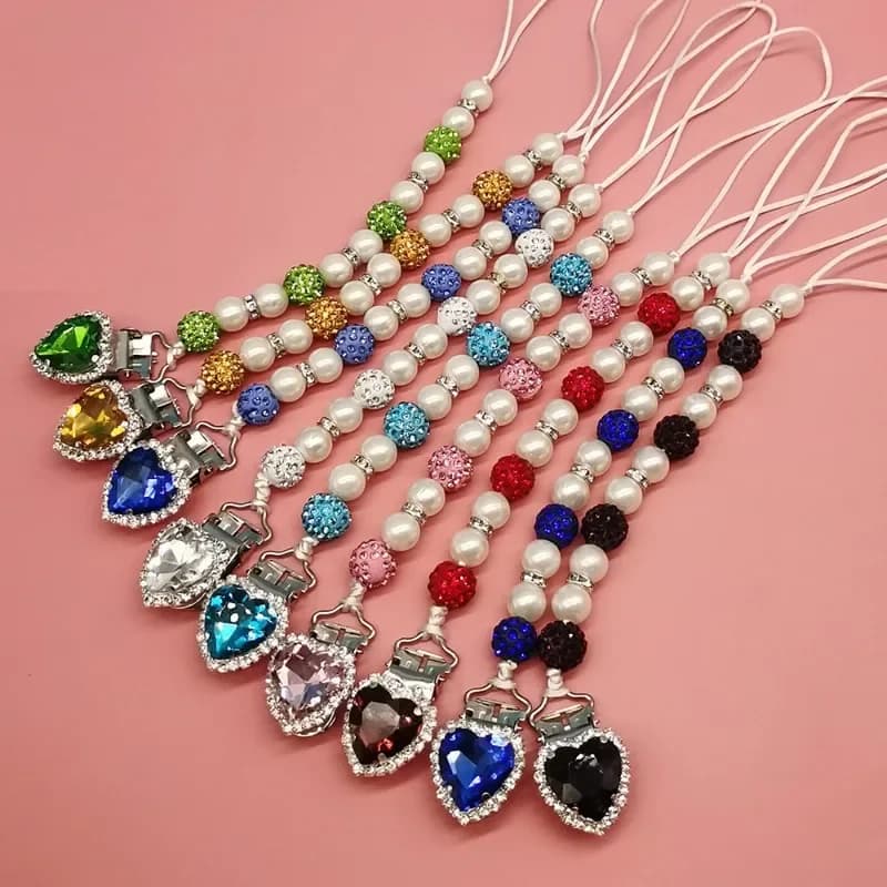 Nuova catena per ciuccio stile frutta Clip antigoccia per neonati Neonati Clip per ciuccio per accessori per neonati Bebe