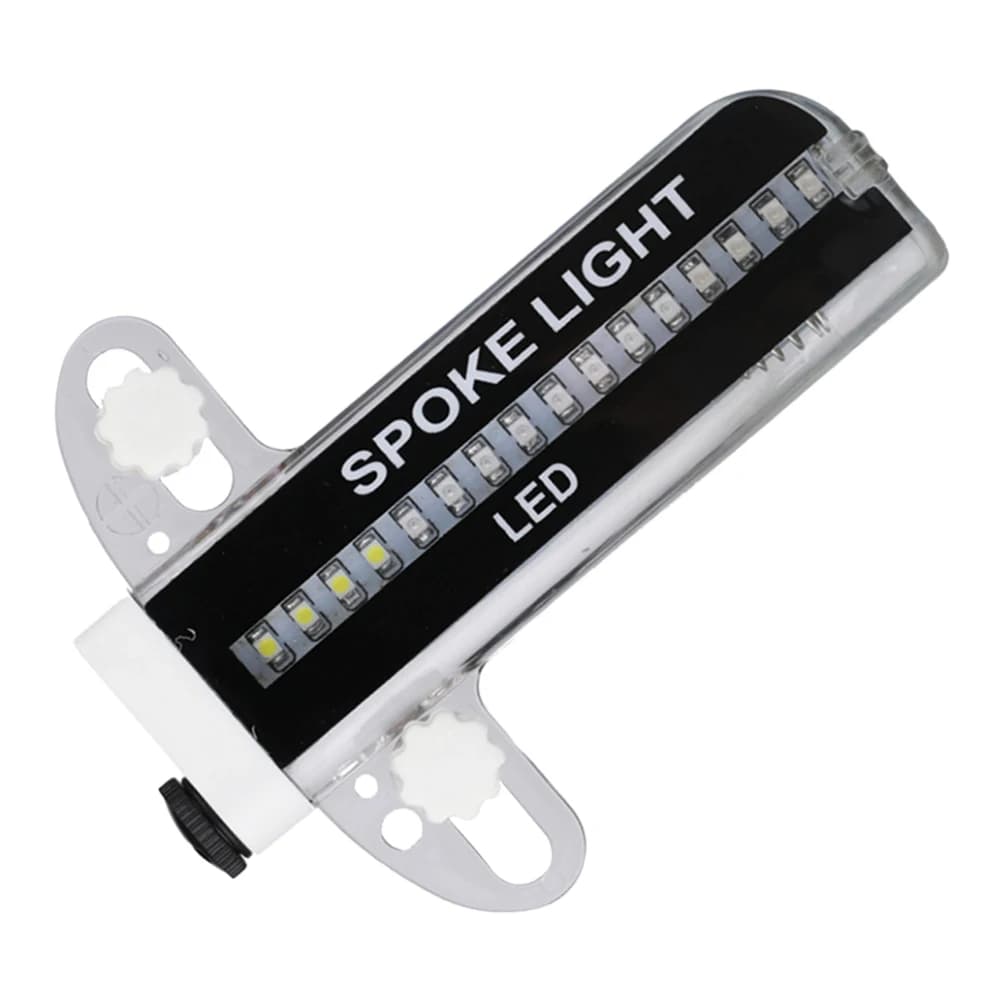 Luce per raggi per ruote da bici 32LED Luci flash per pneumatici per pneumatici per biciclette impermeabili Installazione semplice Smontaggio per ciclismo notturno