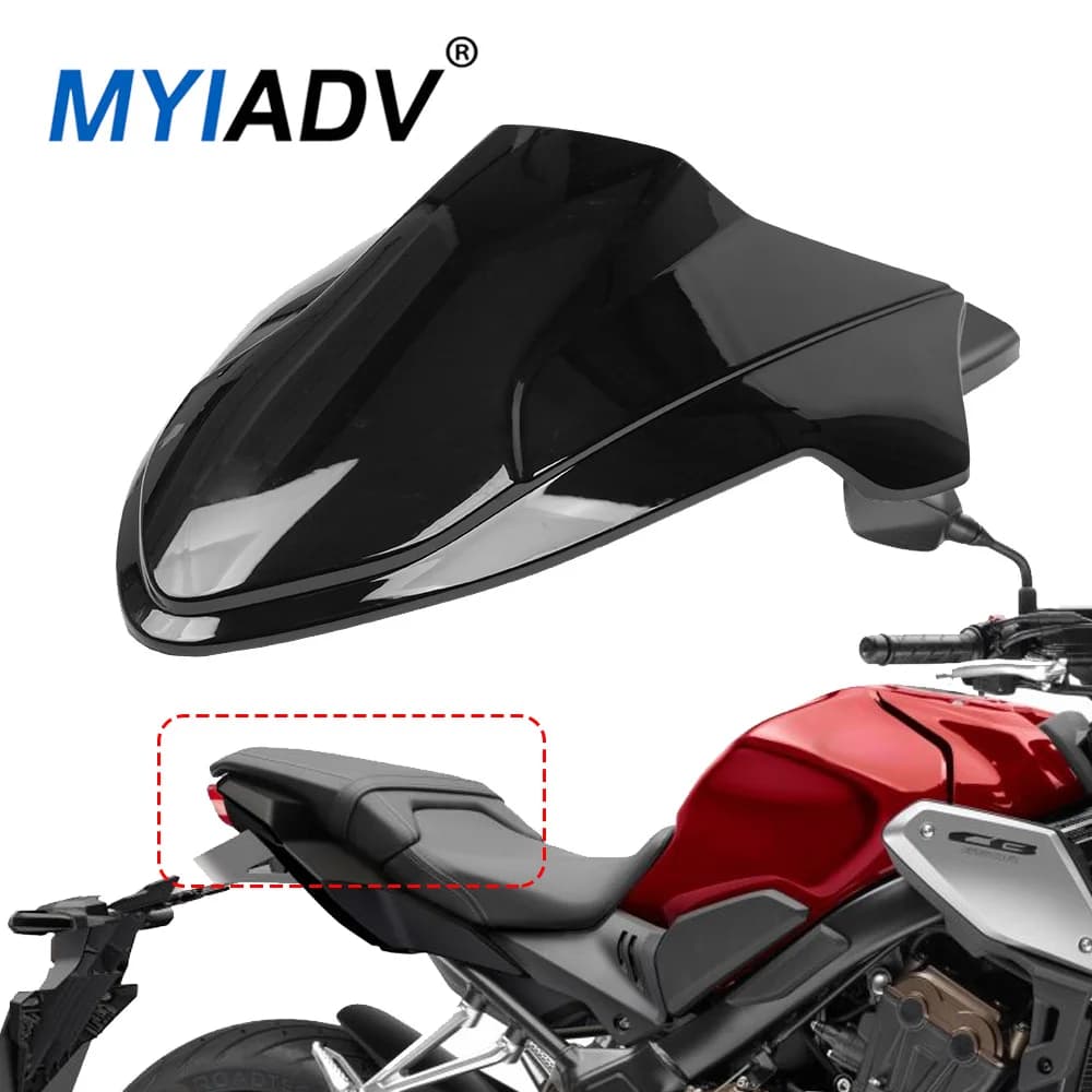 For Honda CB650R CBR650R CB 650 CBR 650R 2021-2023 Motorcycle Rear Passenger Seat Cover Pillion Fairing Cowl Back Seat Cover