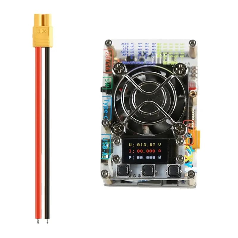 AED6-PD3.1 140W + 140W Fast Charging Module 0.96 Li/Li-Iron 21700/18650 2S/3S/4S/5S/6S FAI FROM TE Powerbank Mother Card XT30