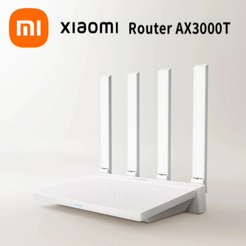 Router Xiaomi AX3000T IPTV con rete Mesh, porte Gigabit Ethernet, acceleratore di gioco, ripetitore, amplificatore di segnale modem