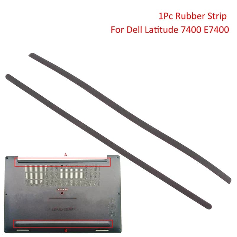 1 Pezzo di Ricambio per Piedini in Gomma Antiscivolo per Base Inferiore di Notebook e Laptop, Compatibile con 7400 E7400