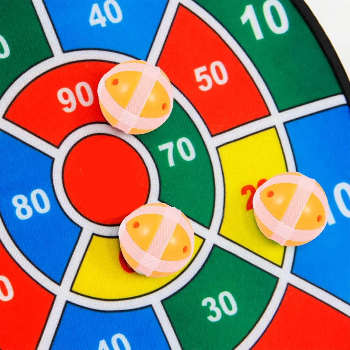 1 set di kit di freccette con palline appiccicose, materiale di alta qualità, gioco interattivo genitore-figlio, divertente gioco educativo con palline, colore casuale