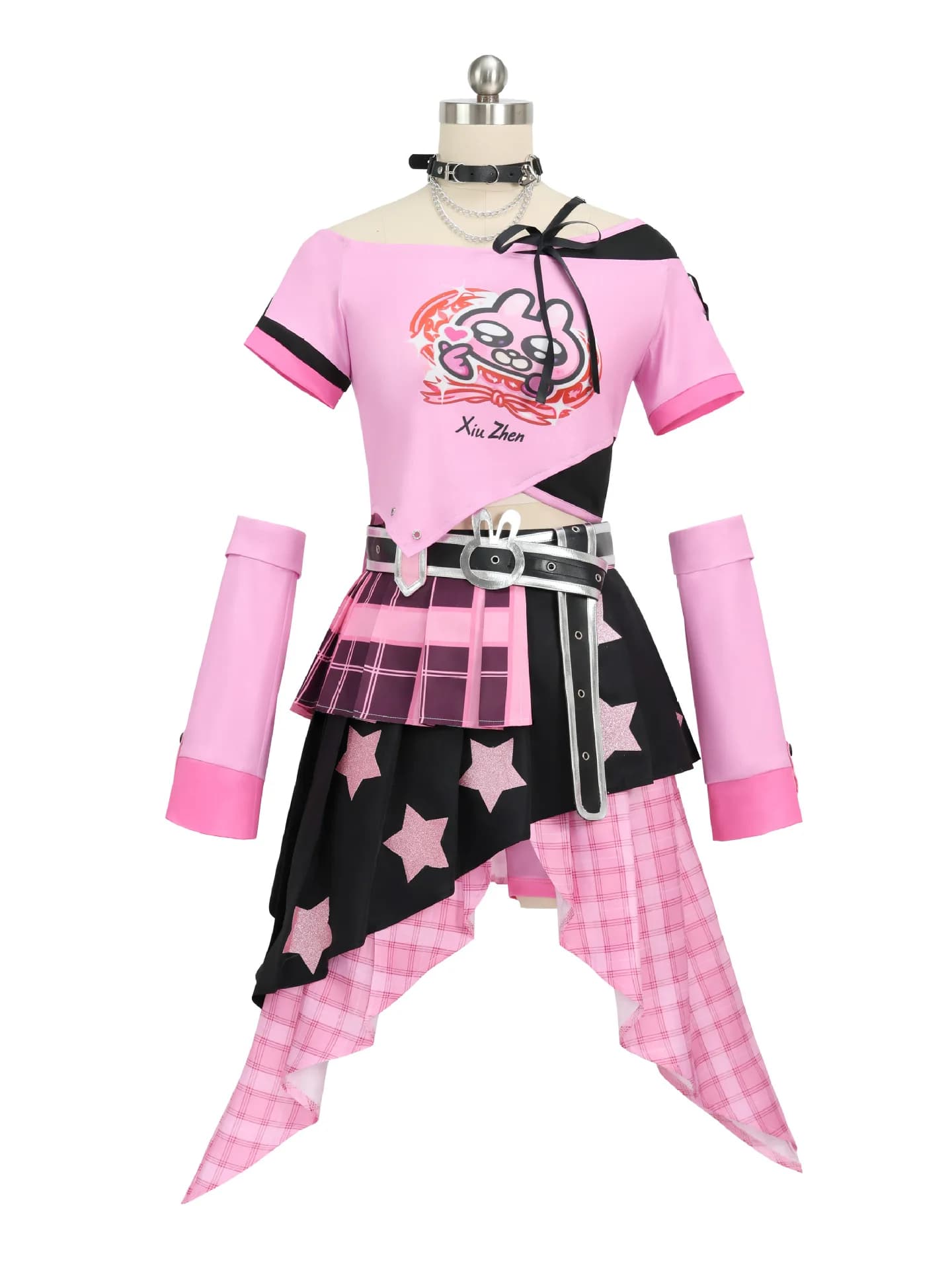 Costume Cosplay Completo per Gioco Siamese Identity V Lip Coswear Bartender Rabbit Xiuzhen