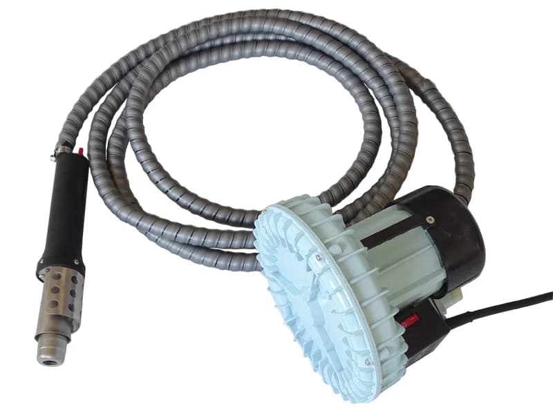 ( ZGF-1800S) Brushless Motor 1800W Hot air Plastic Welder Hand Heat Gun Welding Tools Equipment for PP PVC ABS