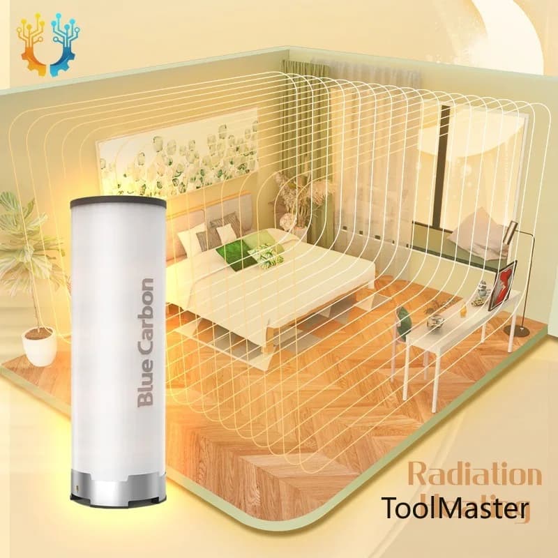 【2026】 Blue Carbon Solar Air Heater For Room Heating Electric Type Panel 24v DC Solar Air Heater With Fan For Home Use