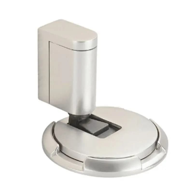 PZHI - Fermaporta Automatico da Pavimento Senza Foratura, Accessorio per Mobili, Fermaporta Meccanico Antivento