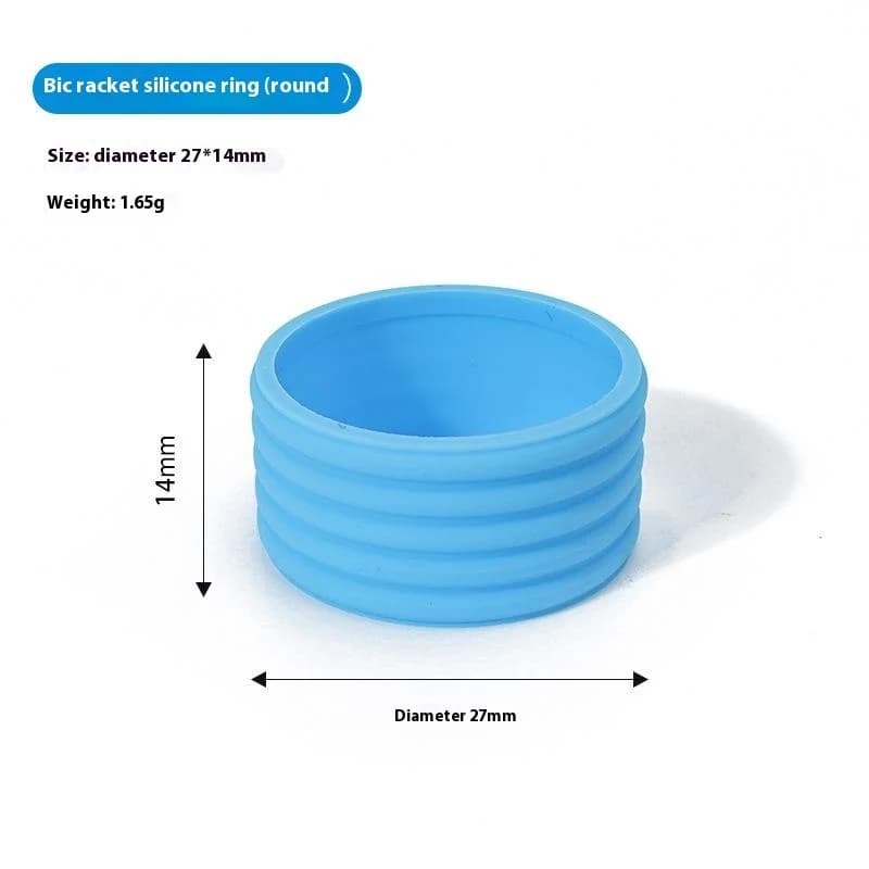 New 4Pcs/lot Silicone Tennis Racket Grip Ring Handle Closure Rubber Sweat-absorbing Band Stretchable Handle Tennis Accessories