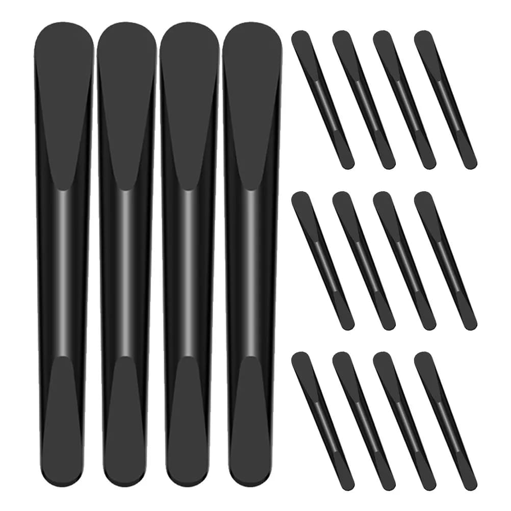 Set di 50 Spatole per Trucco in Plastica per Miscelare Fondotinta, Blush, Ombretto, Colore Labbra e Smalto, Facili da Pulire