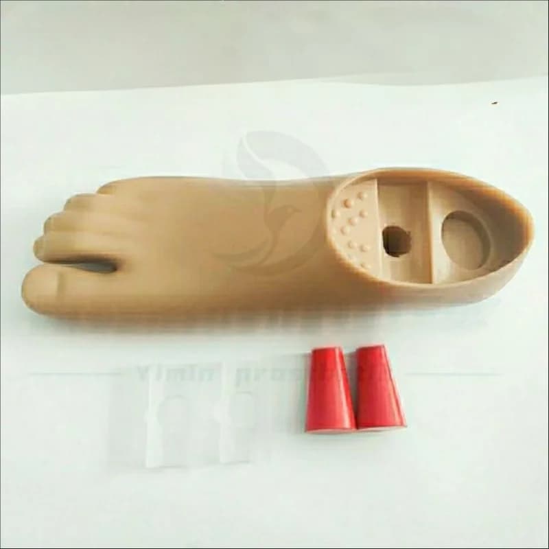 Piastre per Protesi del Ginocchio Monoforo di Alta Gamma con Design a Dito Separato, Accessori per Protesi per Comfort e Supporto