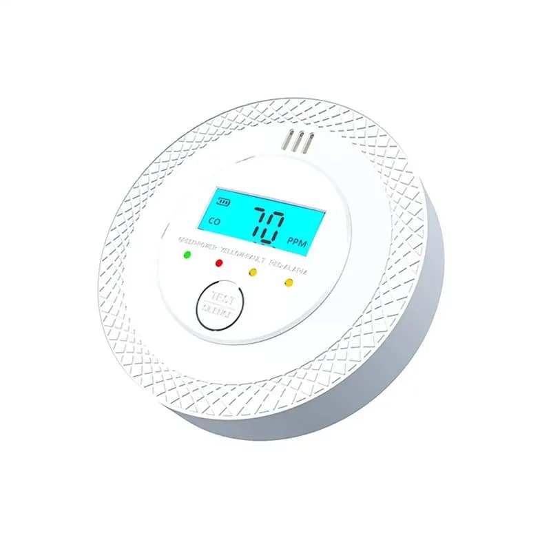 Rilevatore di Monossido di Carbonio e Fumo da Parete per Interni, Standard Europeo, Vendita Calda