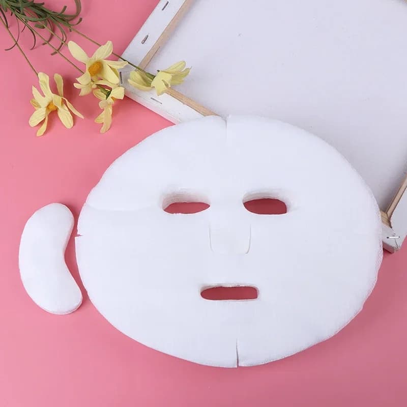 100 pcs/Lot disposable face mask do you soft Non-toxic pure face mask sheet beauty tools face mask breathable cotton sheet new