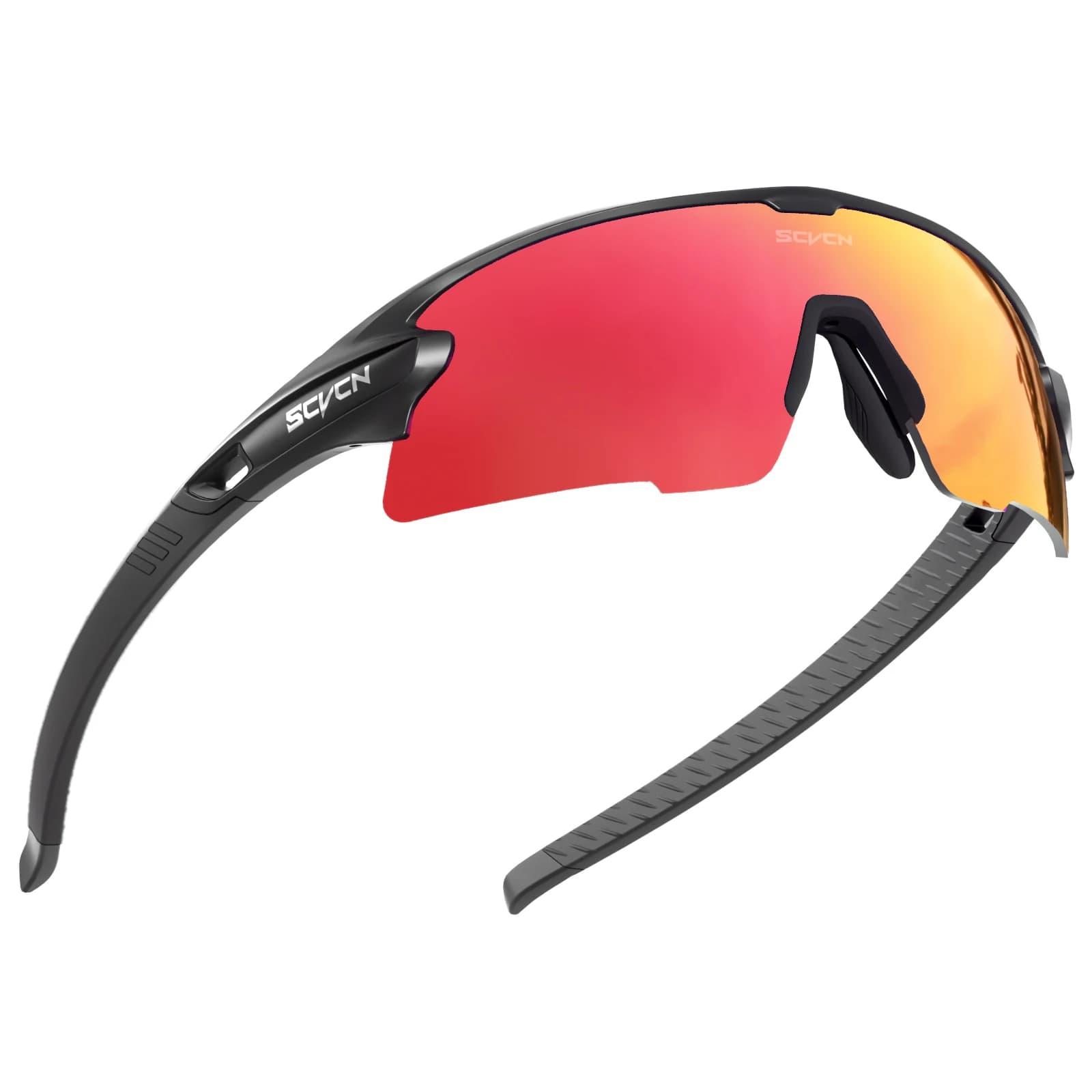 SCVCN Men Sports Sunglasses Cycling Glasses Mountain Bicycle Goggles Outdoor MTB Running Sunglasses UV400 Protection Eyewear