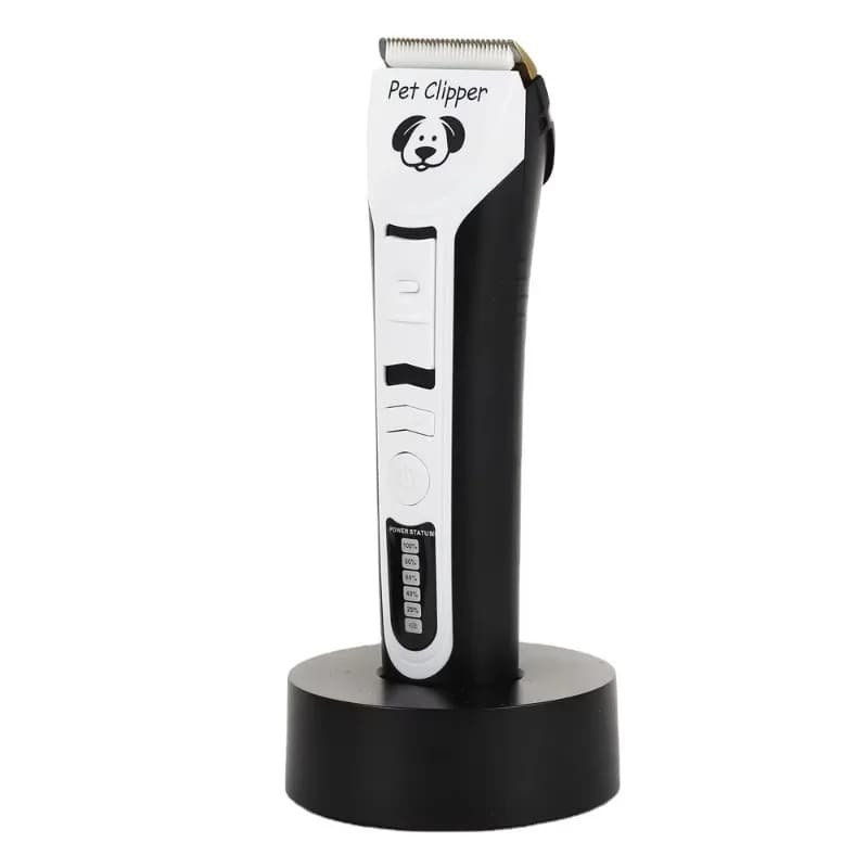 mini dog clipper 4 Blades Pet Clipper Kit Cordless Cord Rechargeable Titanium&Ceramic Blade Dog Cat Grooming Pet Shaver