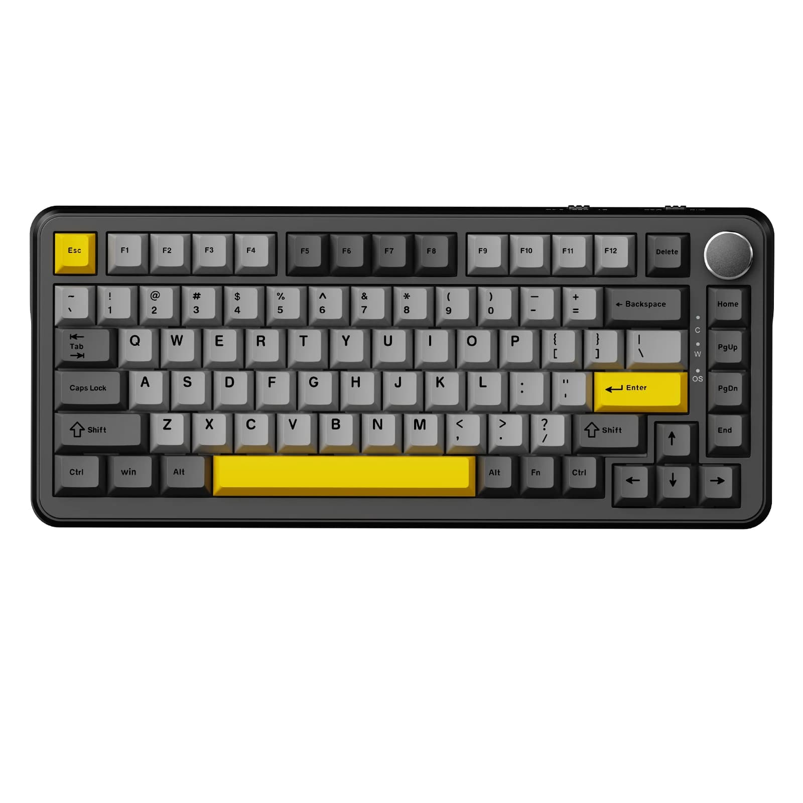 Tastiera Meccanica da Gaming Wireless AJAZZ AK820 MAX con Interruttori Magnetici, Display RGB, Hot-swappable, Adatta per PC e Desktop