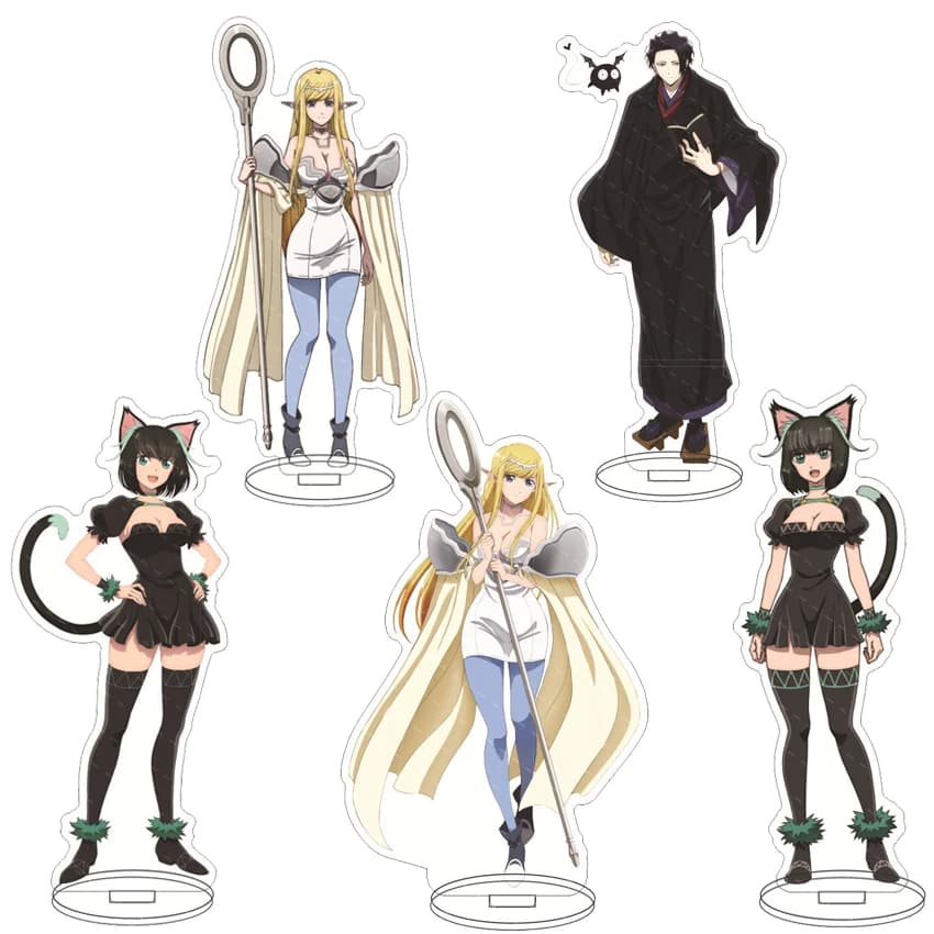 16CM Anime Acrylic Stand No Longer Allowed in Another World The Teacher Annette Tama‌ Nia‌ Cos Figure Ornaments Gifts