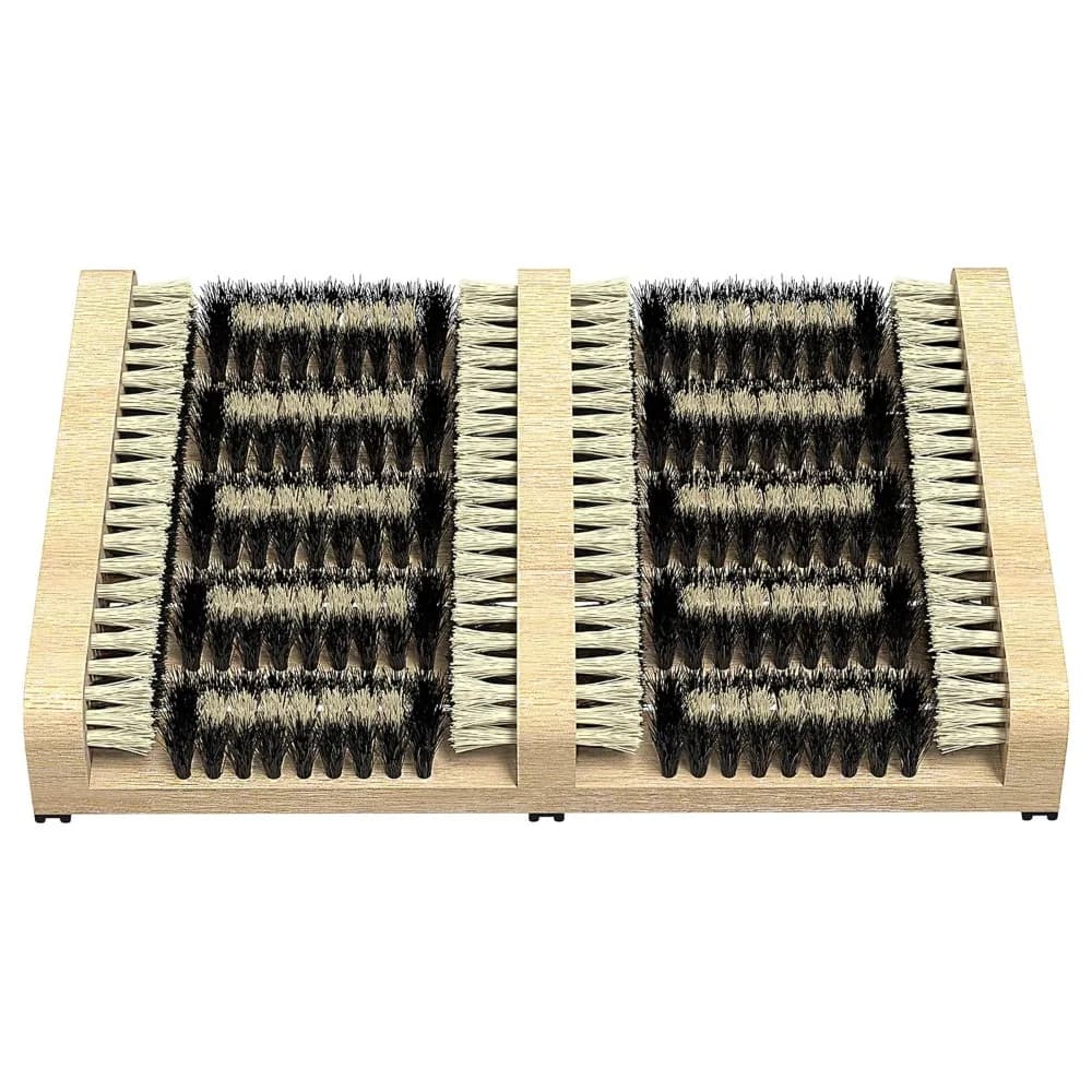 Spazzola per la pulizia delle scarpe da esterno per tutte le stagioni Setole in nylon durevoli Spazzola per scarpe per la rimozione della neve Spazzola per scarpe da patio portatile facile da pulire