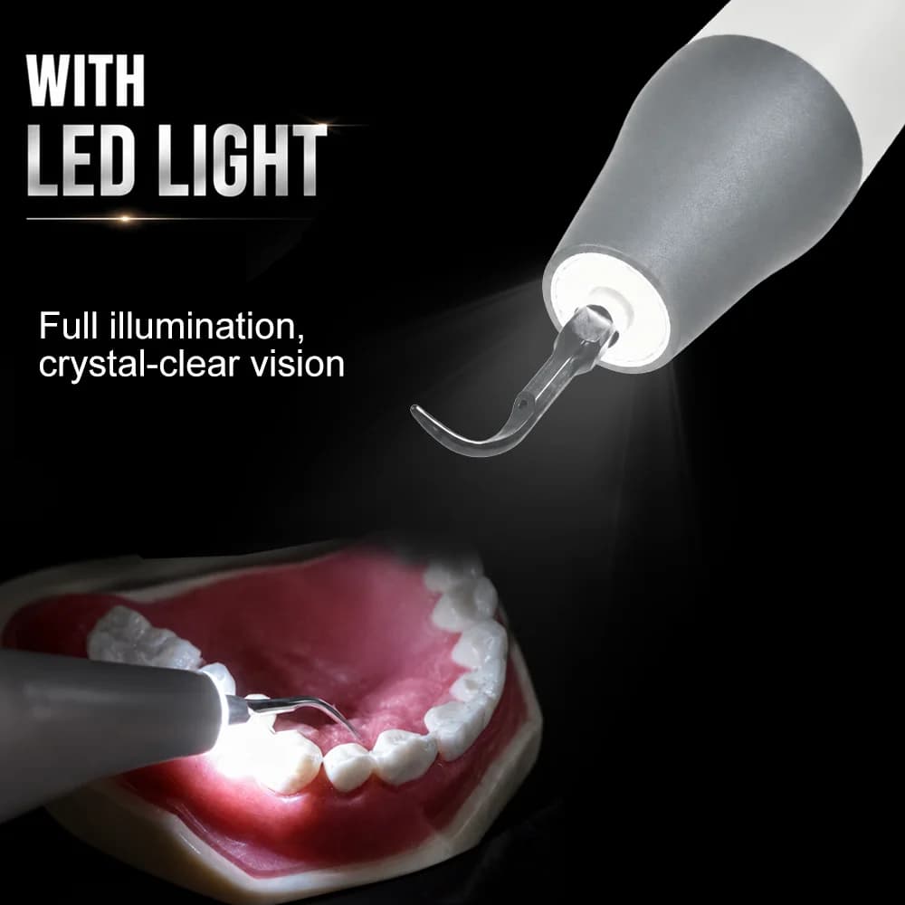 AI DENTAL New Ultrasonic Piezo Air Scaler Water Spray Handpiece Teeth Whitening Tool Handle 7 Kinds Coupler Choose Without Tips