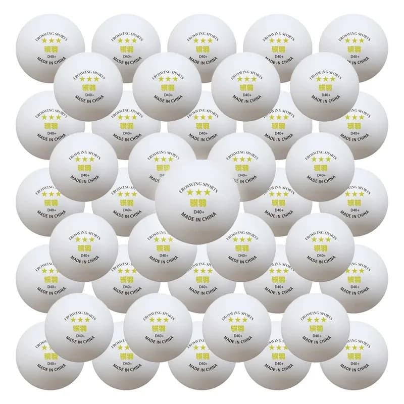 Palline da ping pong a 3 stelle 40 mm + diametro Nuovo materiale Plastica ABS 2.8 g/pz Pallina da ping pong professionale per allenamento 50/100 pezzi