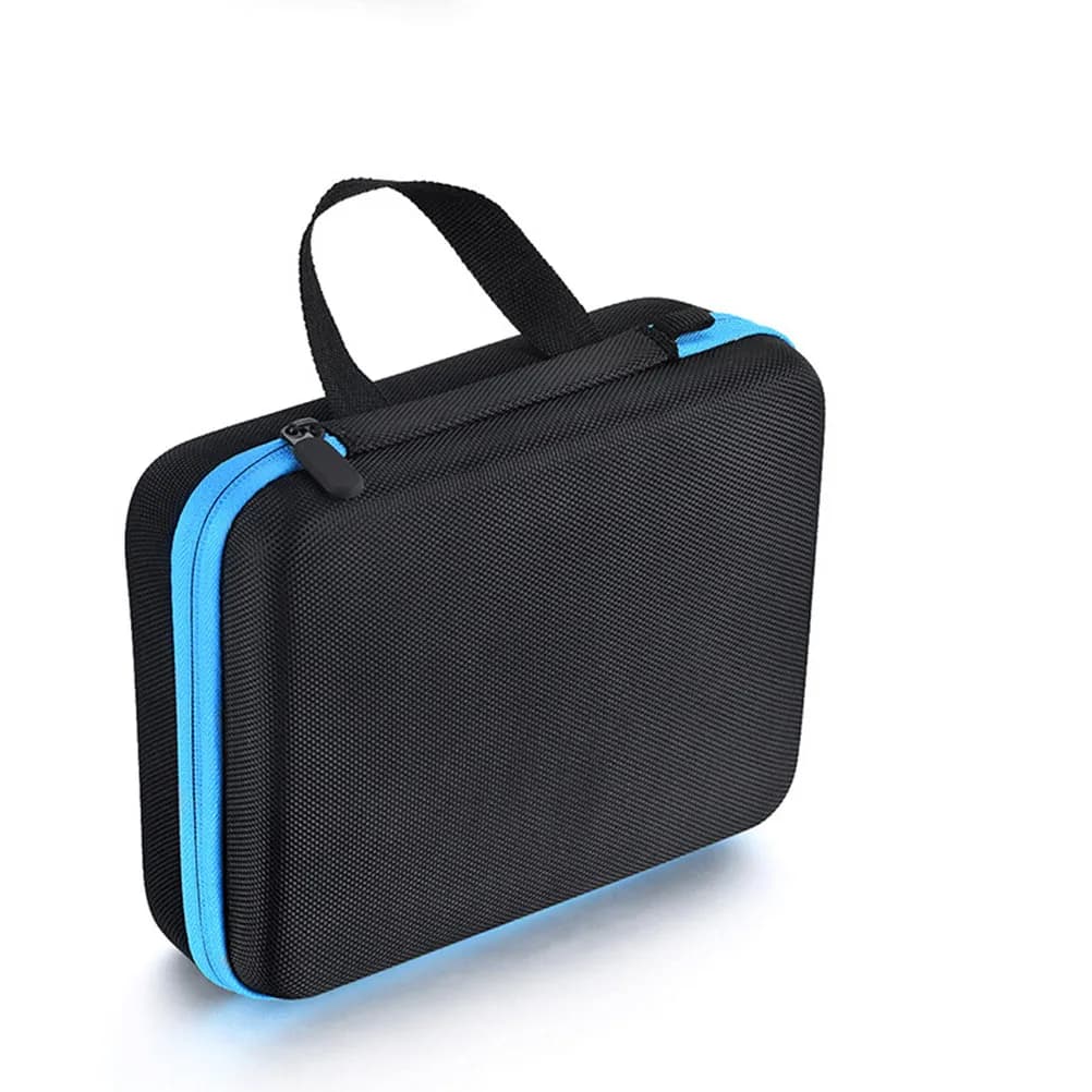30-Bottle Essential Oil Storage Box Heavy-Duty Zipper Travel Case with Handle Solid Construction for 5Ml 10Ml 15Ml Bottles