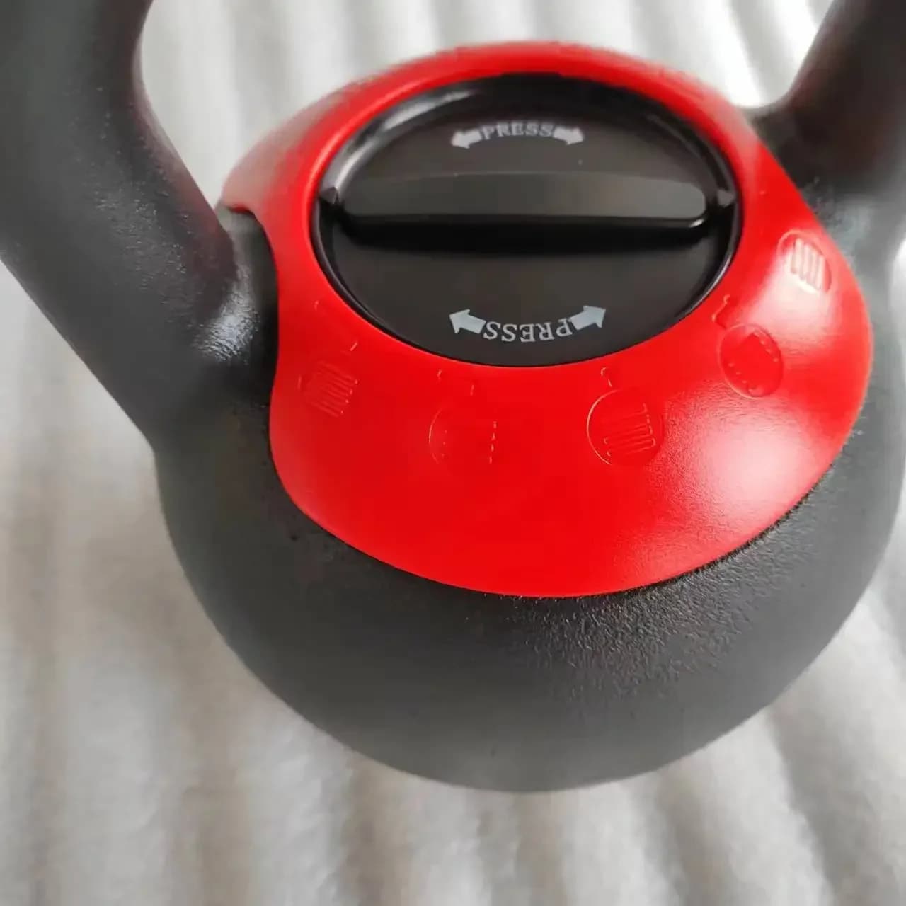 Kettlebell Adjustable 40-pound Cast Iron for Strength Training and Lifting Weights in Home Gym
