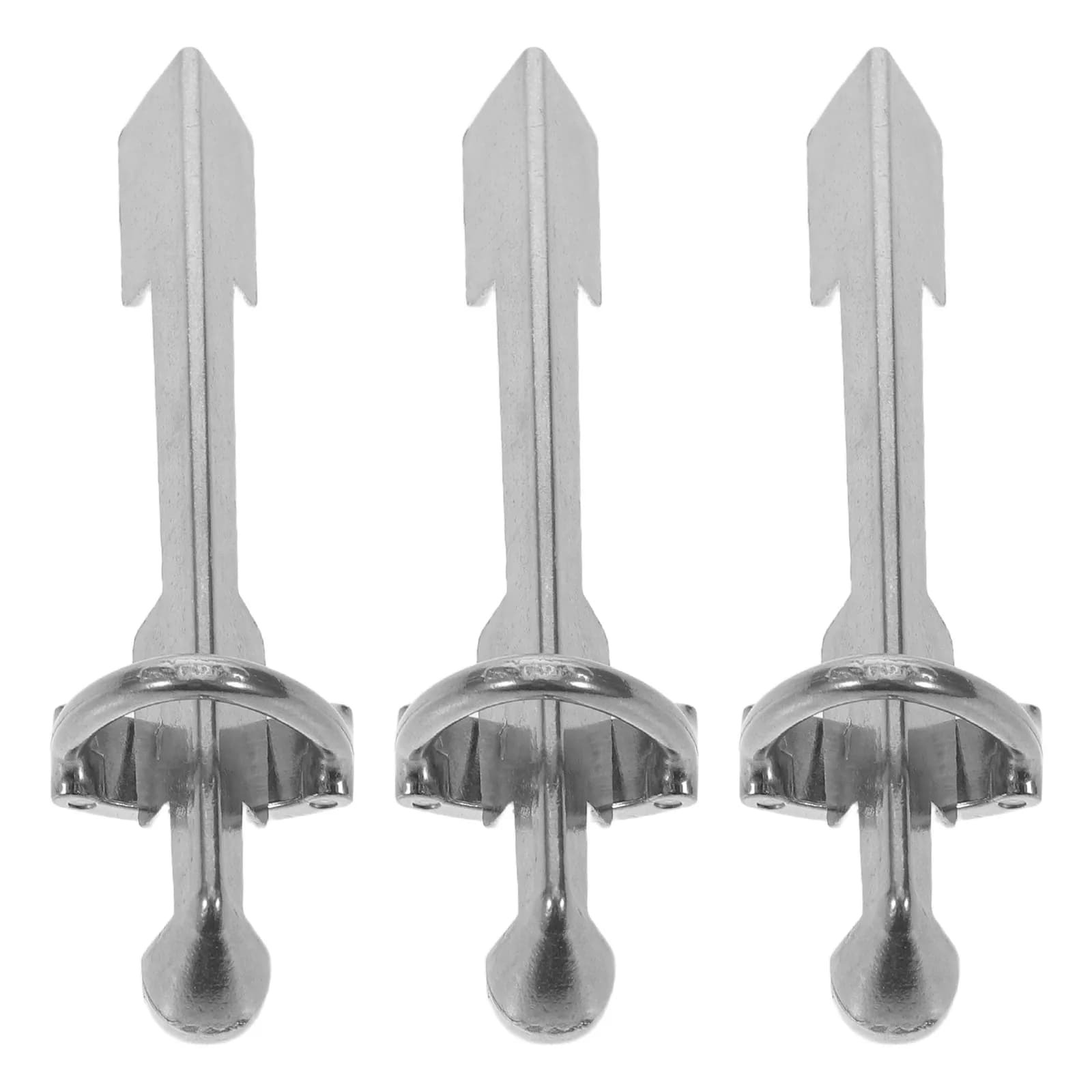 3 Pcs Billiard Cue Tips Accessories Pool Repair Clamp Stick Replacement Billiards for Club