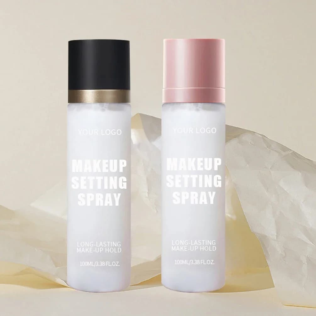 Spray to Fix Powder with Private Label Custom Logo Oil Control Waterproof Hydrating Long-Term Non-scratch Makeup Wholesale