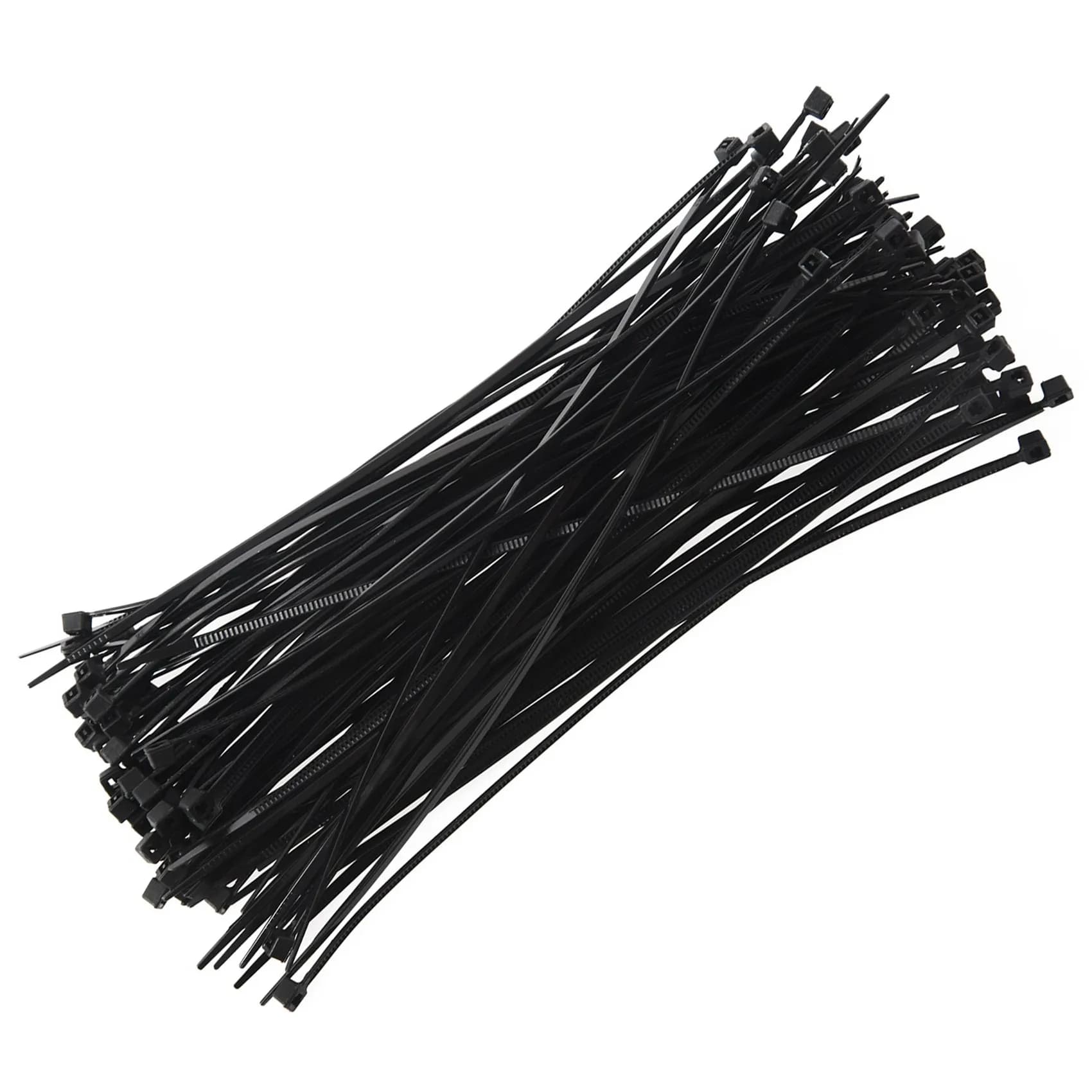 BAAJ-200 Pezzi Fascette per Cavi Elettrici in Nylon 150 X 1,8 Mm Nere