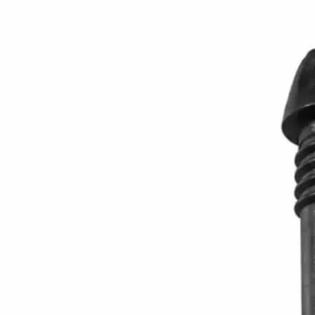 Walking Pole Tip Carbon Steel Pole Tip For Hiking For Trekking Black 8cm Length Wear Resistant Protective Finish