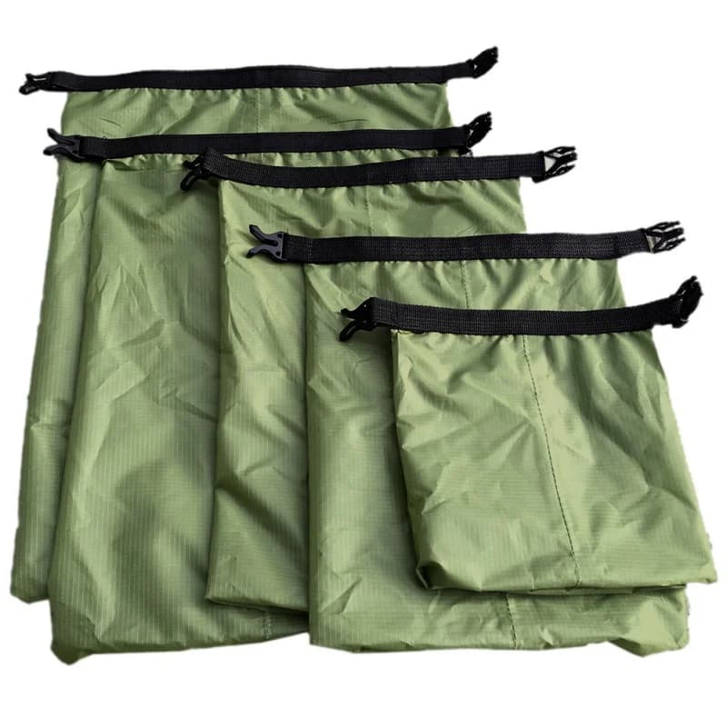 Set of 5 Bags Waterproof for Camping, Rafting, Hiking, Swimming, Kayaking, Rain Trekking, Outdoor Storage Bags