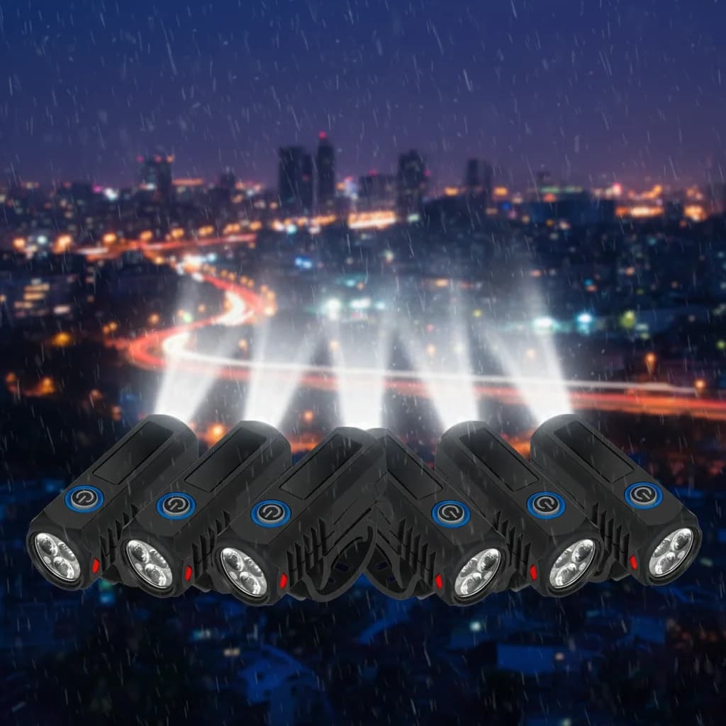 T6 LED front light USB rechargeable MTB mountain bike lamp 100LM bike light flashlight electric bike scooter