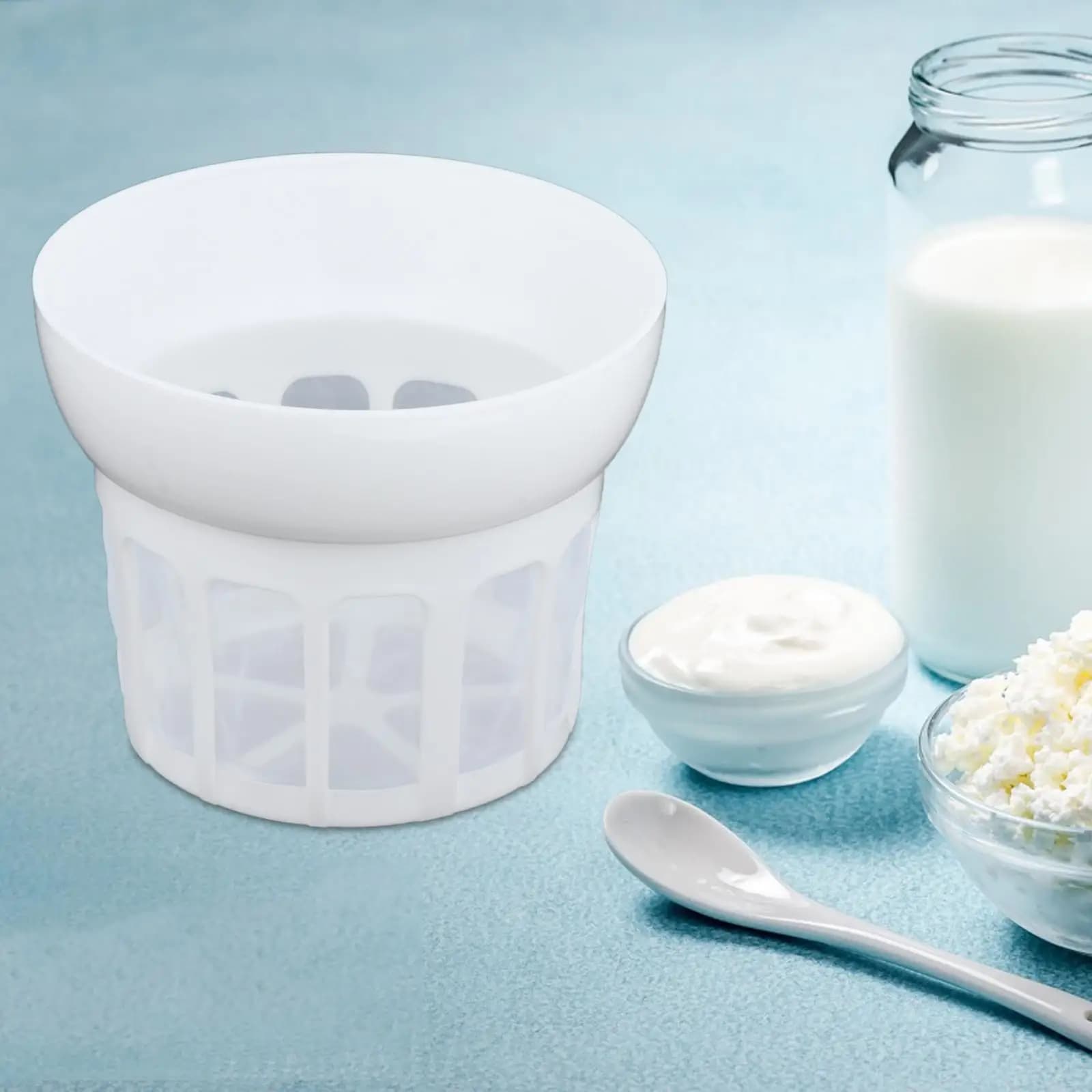 Food Yogurt Mesh setaccio formaggio Maker separatore di siero di latte Yogurt Mesh colino per Yogurt latte Maker filtraggio succo strumento da cucina miele