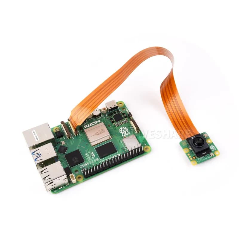 12MP 78.3 ° FOV AI camera based on intelligent visual sensor IMX500