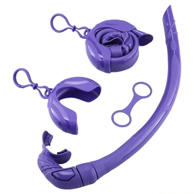 31BE Scuba Diving Bushing Flexible Coated Silicone Bushing with Compact Water Fishing Case, Apnea,