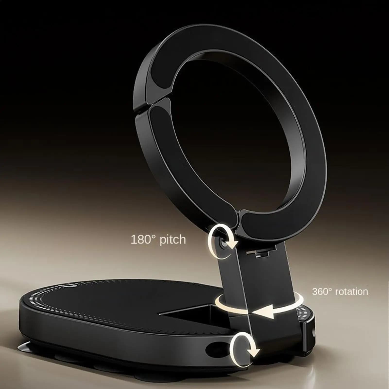 Supporto Magnetico per Telefono con Ventosa, Supporto per Navigazione Auto Regolabile a 360 Gradi, Porta Telefono per Casa, Viaggio, Palestra