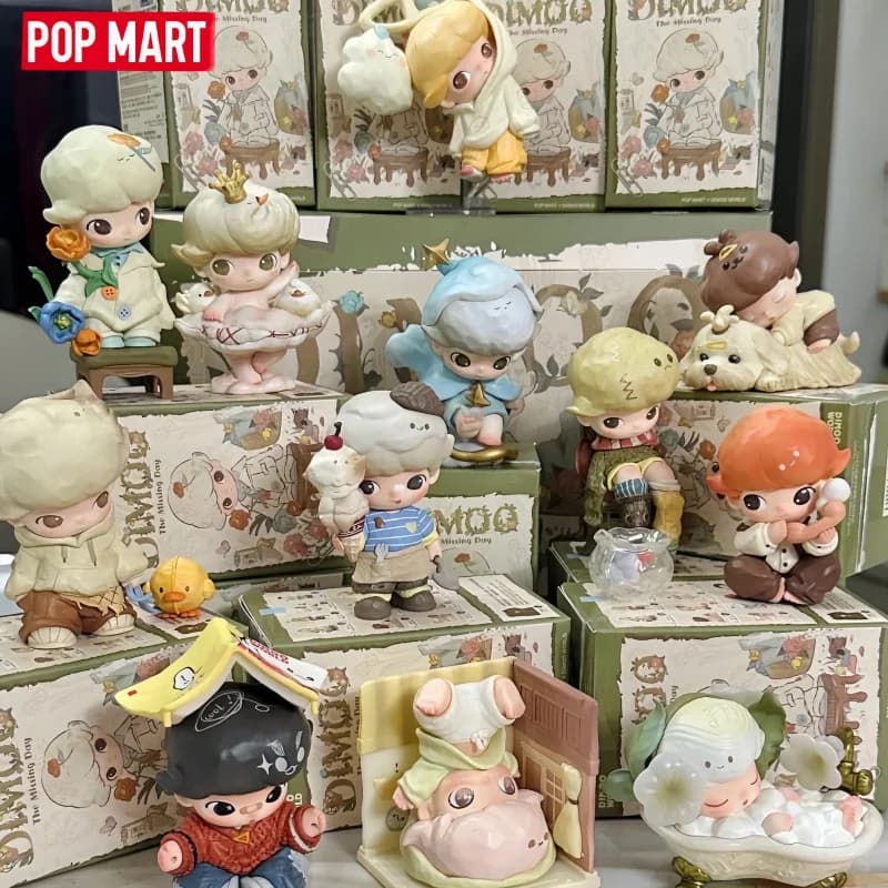 POP MART DIMOO The Missing Day Series Trendy Blind Box Toys Mystery Box Mistery Action Figure Surprise Cute Model Birthday Gifts