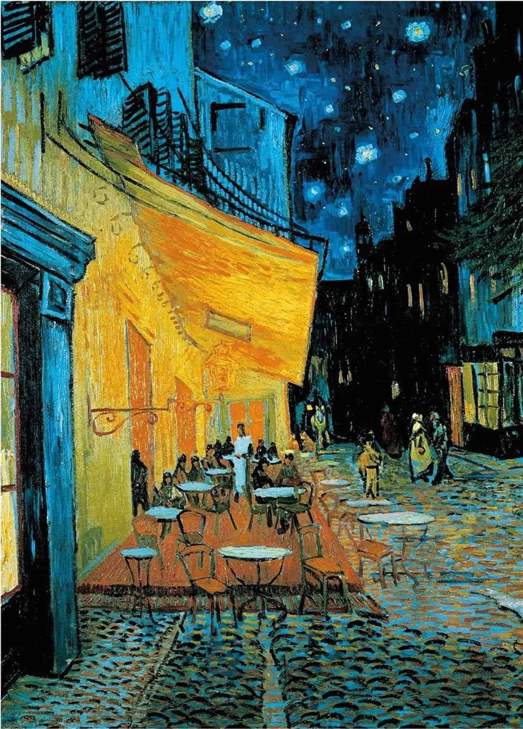 Puzzle Van Gogh Cafe Terrazza Puzzle di carta 1000 pezzi Gioco antistress per adulti Soggiorno Camera da letto Ufficio Decorazione della parete