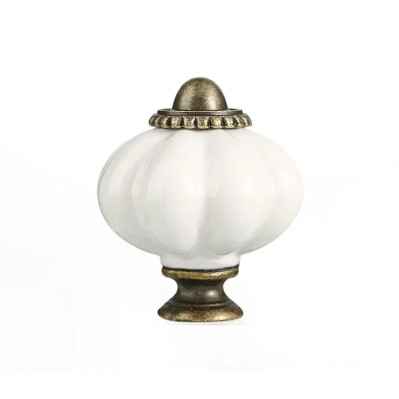4/8 pezzi in ceramica vintage pomello per cassetto maniglia armadio armadio porta tirare mobili hardware maniglia tira manopola del cassetto