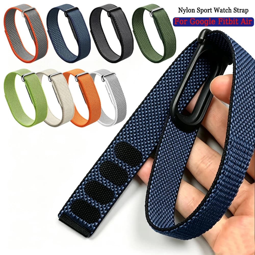 Sport Nylon Strap For Google Fitbit Air Lightweight Breathable Quick Release Band Bracelet For Fitbit Air Replacement Wristbands