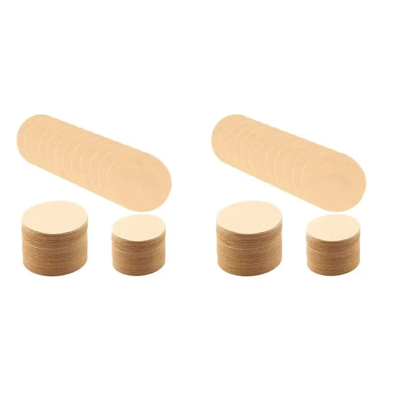 IALJ-700 Pcs Replacement Paper Filters Round Coffee Maker Filters Disposable For Aerobie Aeropress Coffee And Espresso Makers