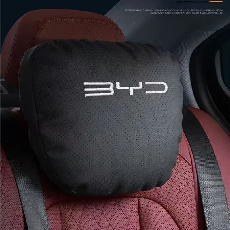 Cuscino da Viaggio per Poggiatesta e Supporto Lombare per Auto, Compatibile con BYD Song Pro, Tang L, Yuan Plus, F3, Han, Tang, Qin L Plus, M6, Seal 2024 2025 2026
