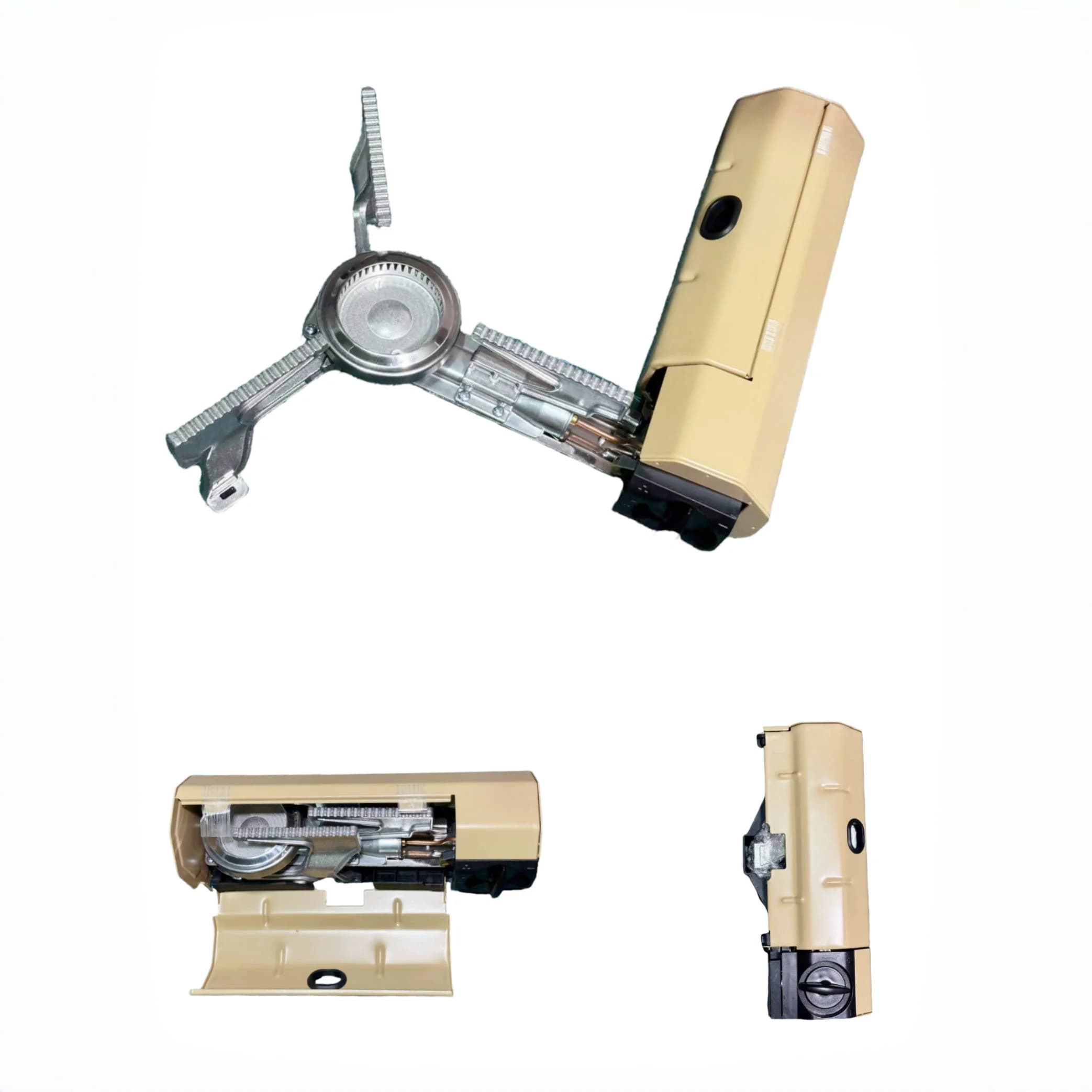 Portable camping stove for outdoor picnic Automatic butane windproof camping stove with tote bag