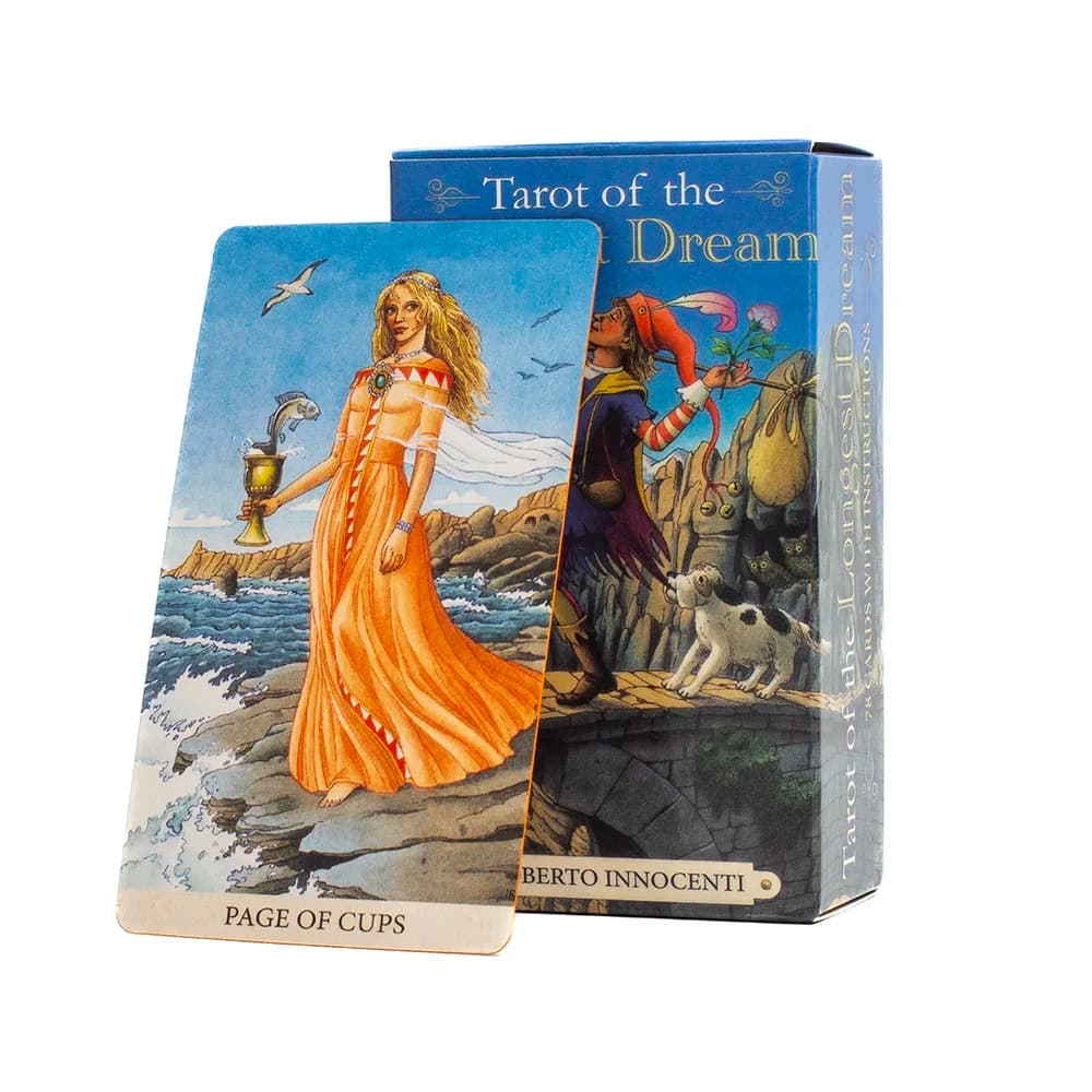 The Longest Dream Tarot Cards, mazzo da 78 carte con libretto di istruzioni, ideale per Appassionati e amanti dei giochi da tavolo